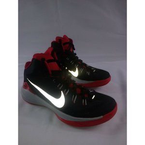 Nike Hyperdunk Lunarlon Basketball Black Red Shoes
